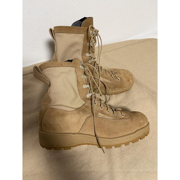 McRae Footwear Combat Boots Mens Size 10 Tan Desert Gore-Tex Vibram Sole US Army - Picture 5 of 12